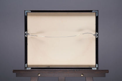 Carol Collette Original Hand-Colored Etching Print "July" Signed Framed Usa