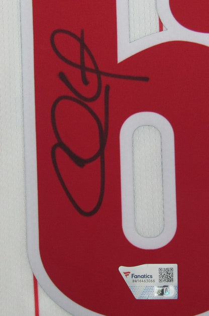 Chase Utley Signed White Nike Baseball Jersey