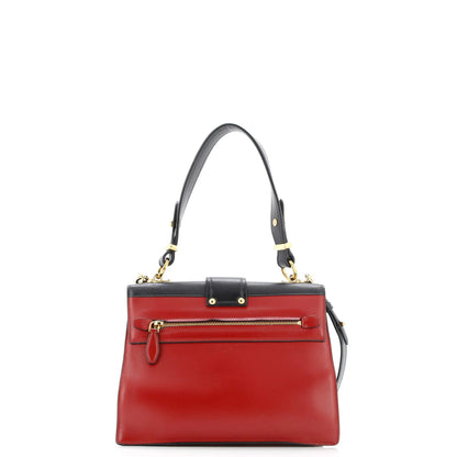 Prada Cahier Convertible Shoulder Bag City Calf And Saffiano Medium