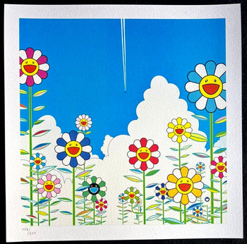 Takashi Murakami Lithograph Mori Art Coa Numbered Limited 200 Ex