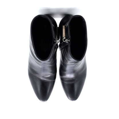 Saint Laurent Women'S Loulou Ankle Boots Leather