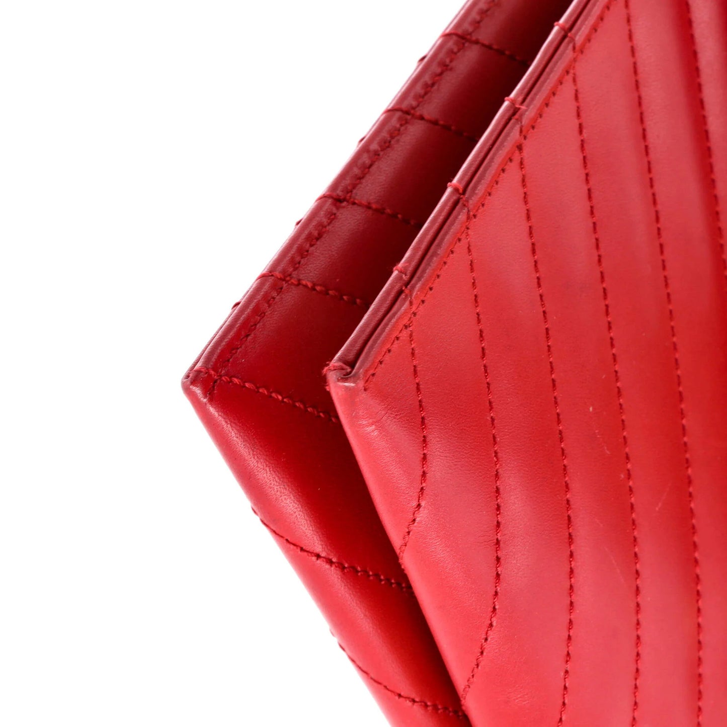 Saint Laurent Classic Monogram Envelope Chain Bag Matelasse Chevron Leather