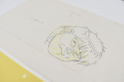 Katsuhiro Otomo pencil on paper drawing cel animation AKIRA person Japanese