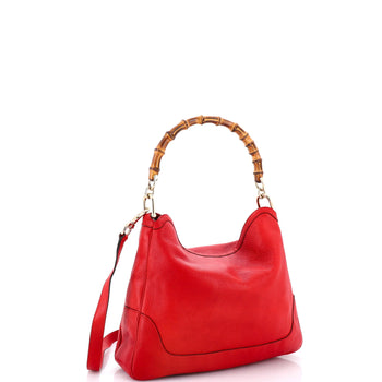 Gucci Diana Bamboo Shoulder Bag Leather Medium