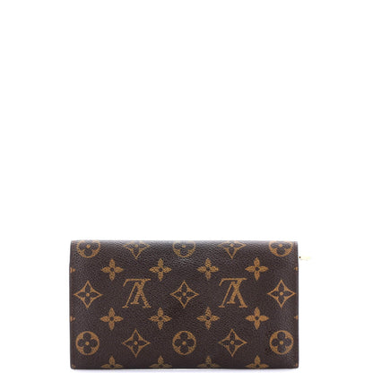 Louis Vuitton Vintage Sarah Wallet Monogram Canvas