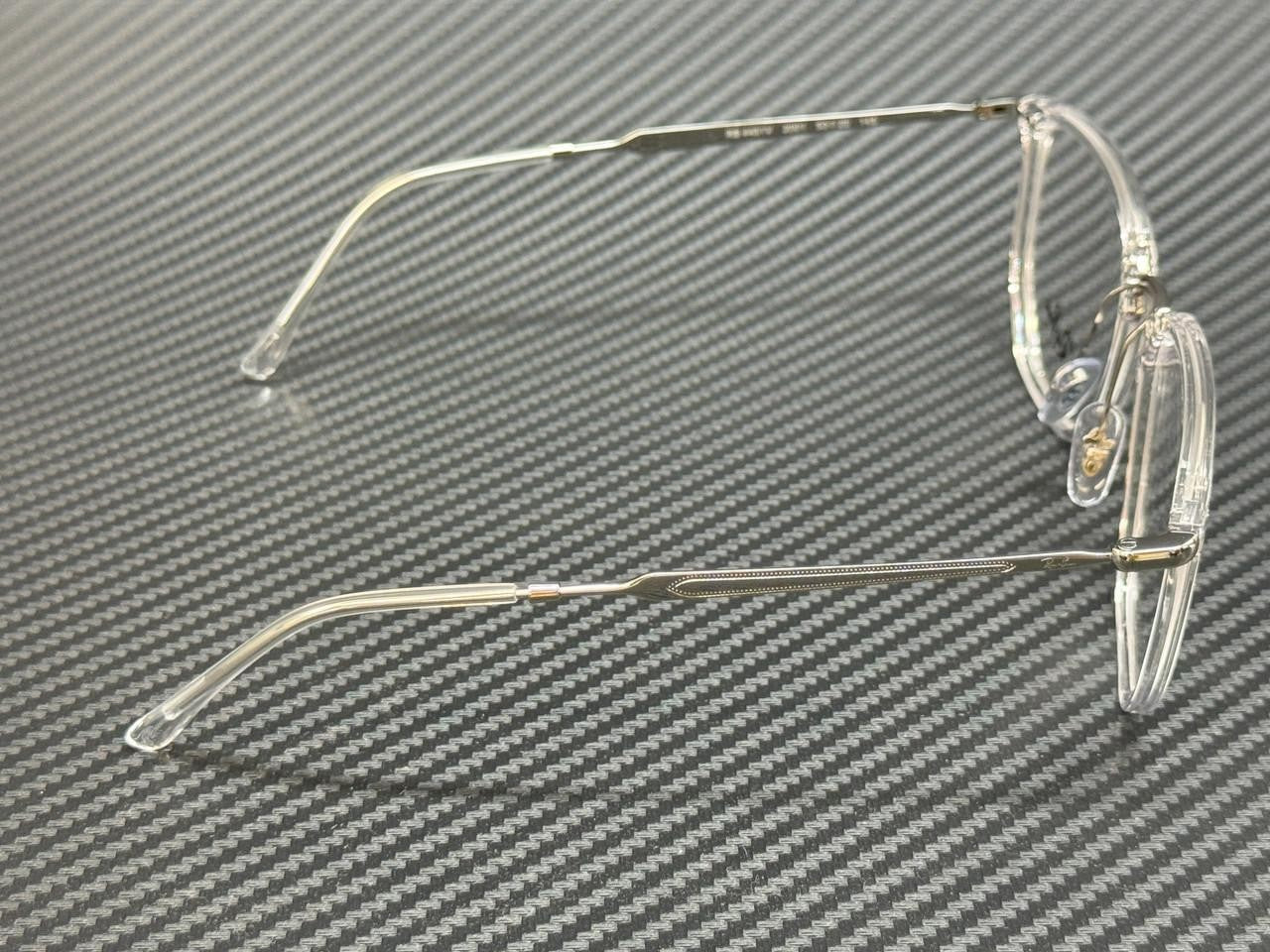 RAY BAN RX4451V 2001 Transparent Silver Unisex 50 mm Eyeglasses