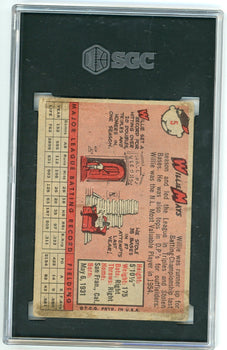Willie Mays 1958 Topps Baseball Card #5 Sgc 4