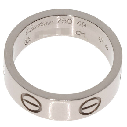Cartier   Ring Love Ring #49 K18 White Gold