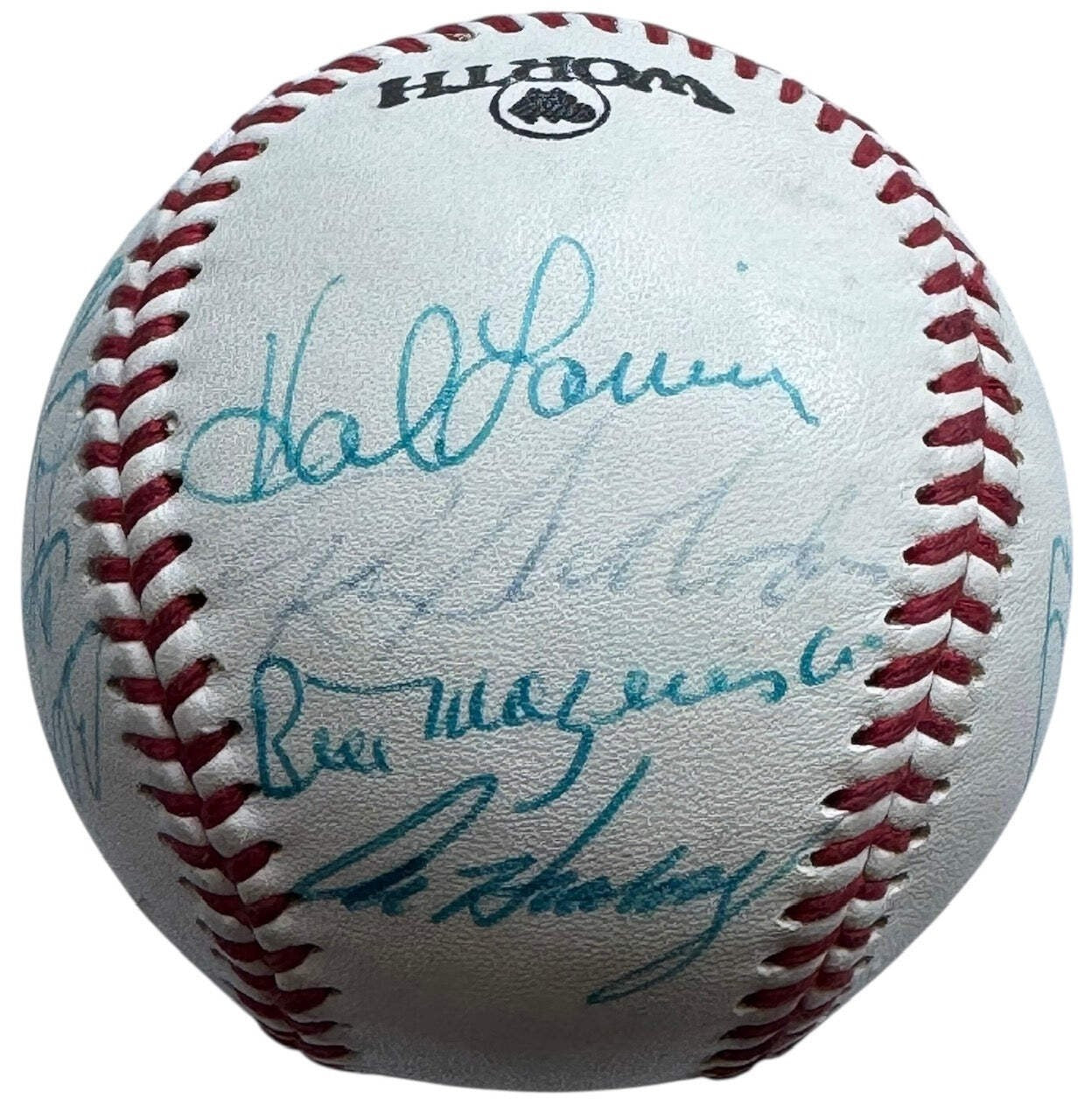 National League Old Timers Autographed Baseball