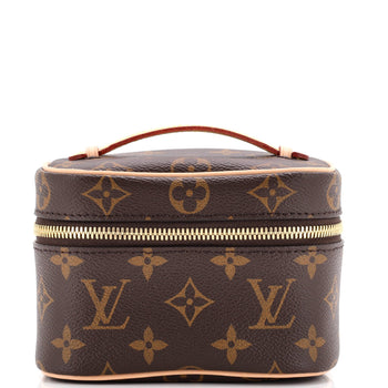 Louis Vuitton Nice Vanity Case Monogram Canvas Nano