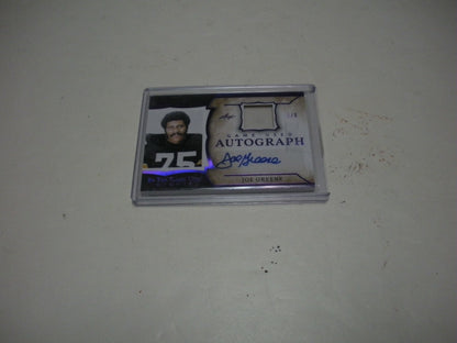 Joe Greene 2020 Leaf In The Game Patch Game Used
