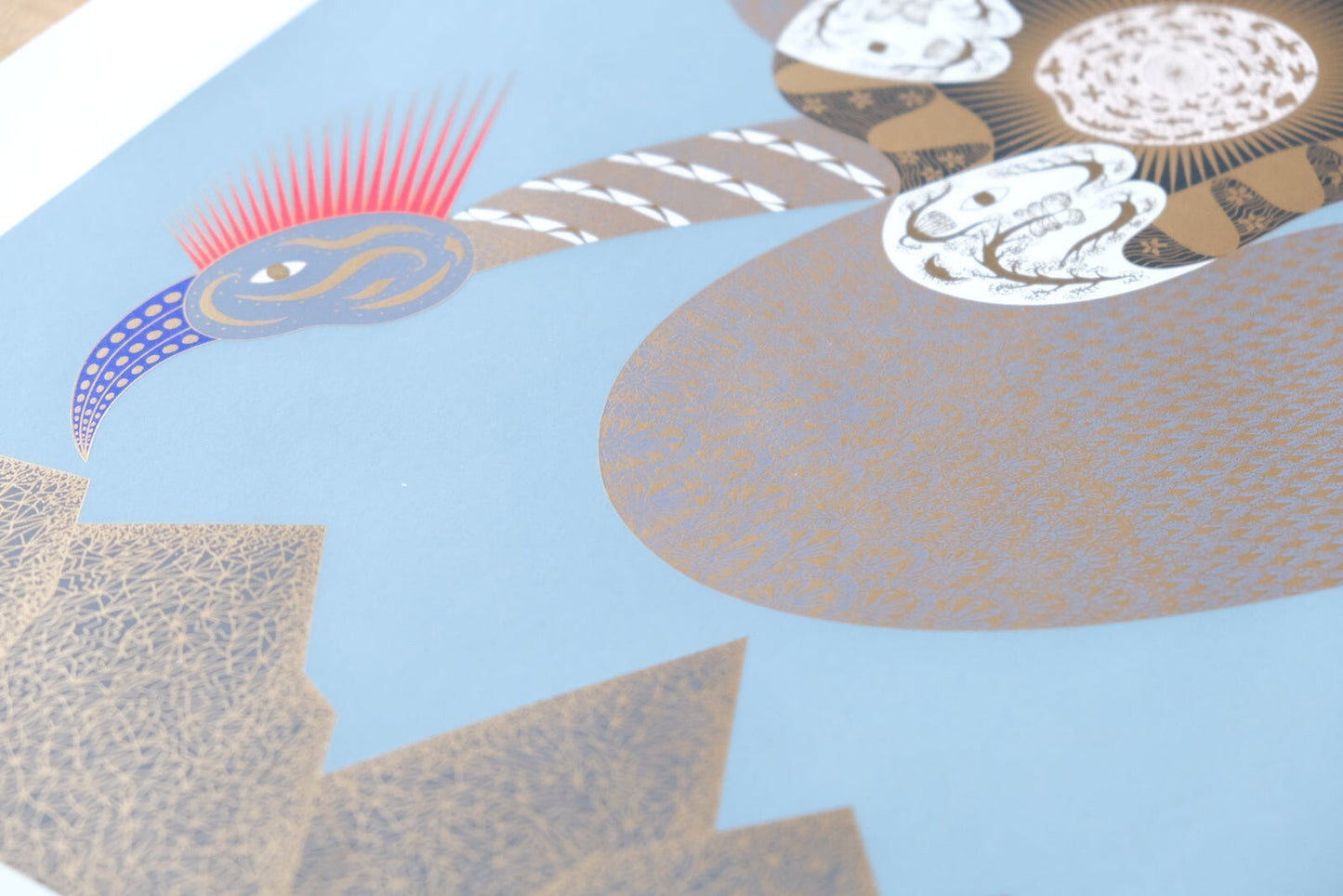 Kazumasa Nagai Signed Original Lithograph Art Print Poster Kazumasa Sheet Only 1