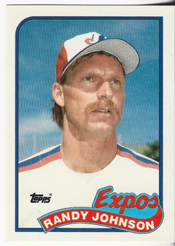 Randy Johnson 1989 Topps Card #647