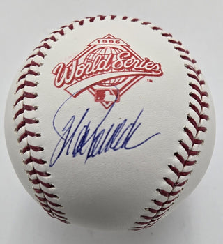 Jorge Posada Autographed 1996 World Series