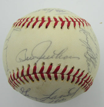 1975 Detroit Tigers Team Signed By 26 Oal Baseball Lolich Brown 149802
