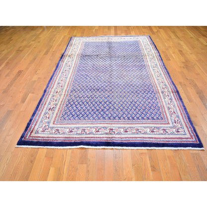 6'1"X11'4" Semi Antique Seravan All Over Botteh Design Wide Runner Rug
