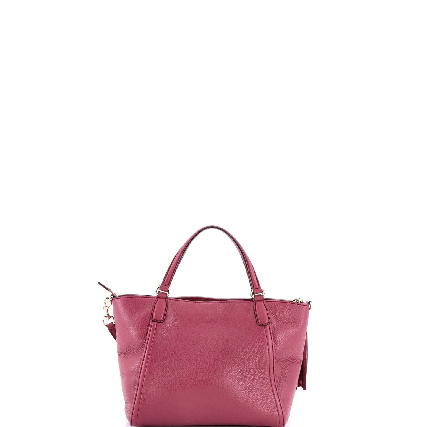 Gucci Soho Convertible Top Handle Bag Leather Small