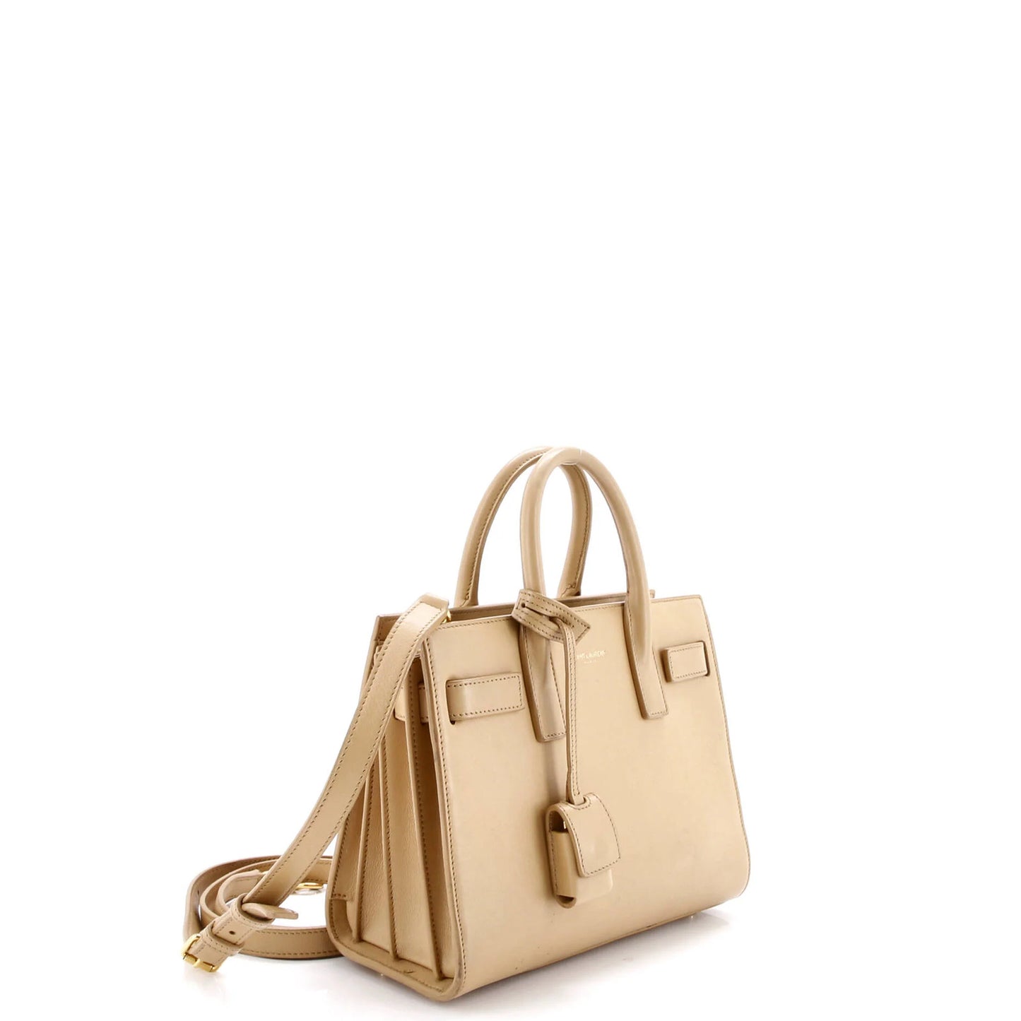 Saint Laurent Sac De Jour Bag Leather Nano