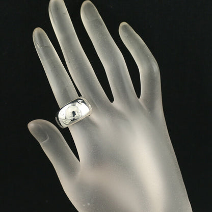 Chanel Ring Logo Us6.5-6.75 925 Sterling Silver