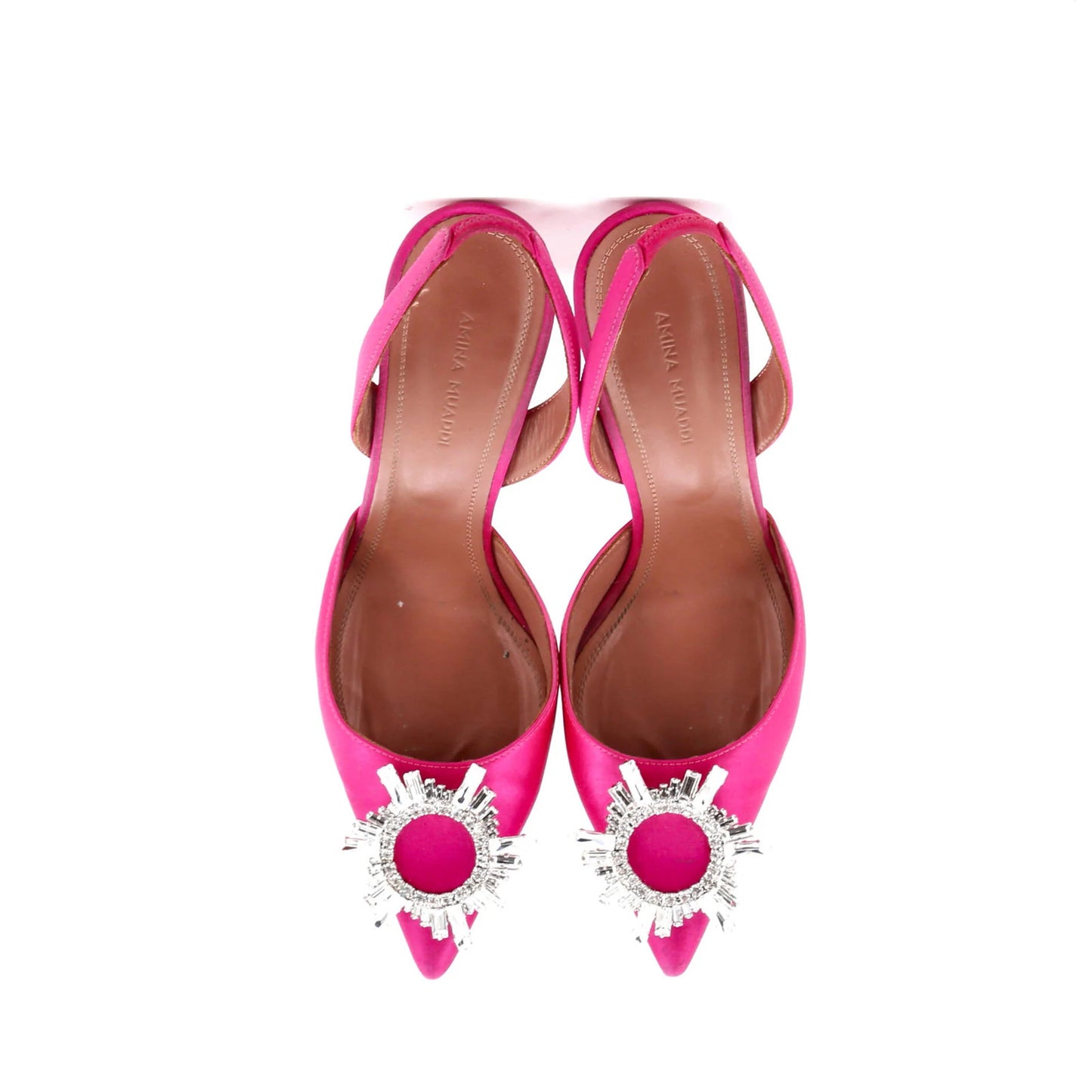 Amina Muaddi Women'S Begum Pumps Satin 95