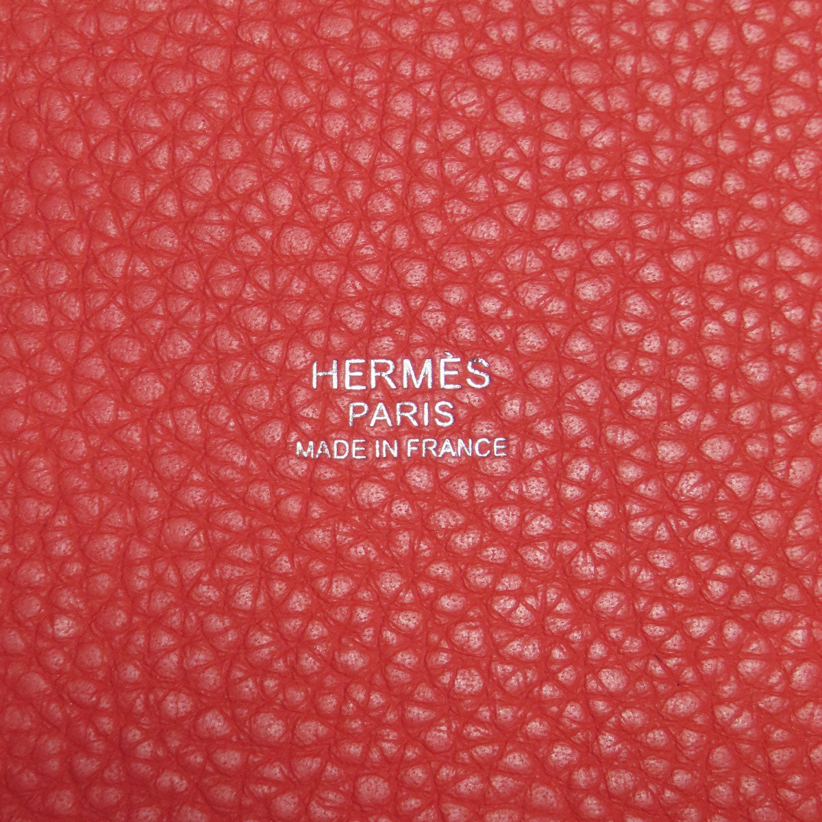 Clemence HERMES Picotin Lock MM SilverHardware Handbag Taurillon