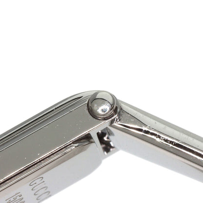 Stainless GUCCI Square Face 1P Diamond Bangle Watches 1500L Stainless Steel/