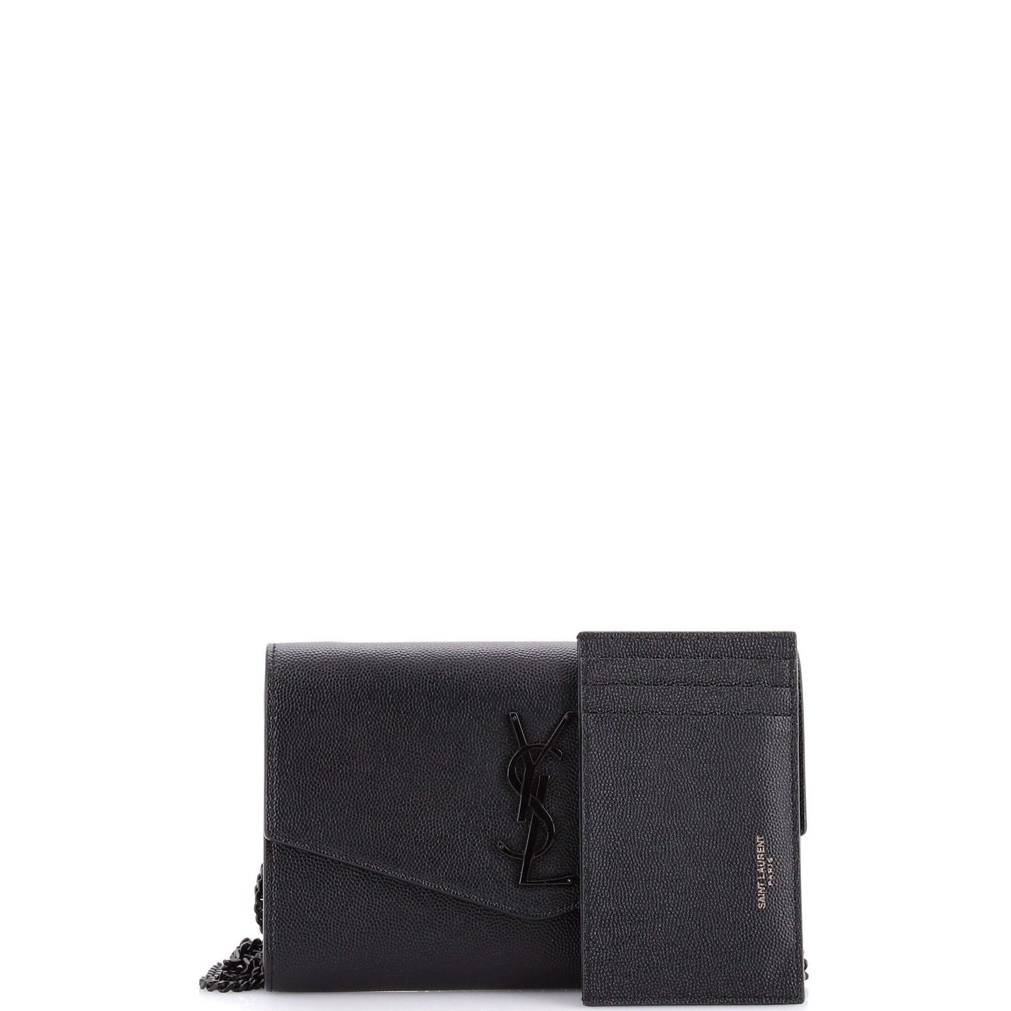 Saint Laurent Uptown Chain Wallet Leather