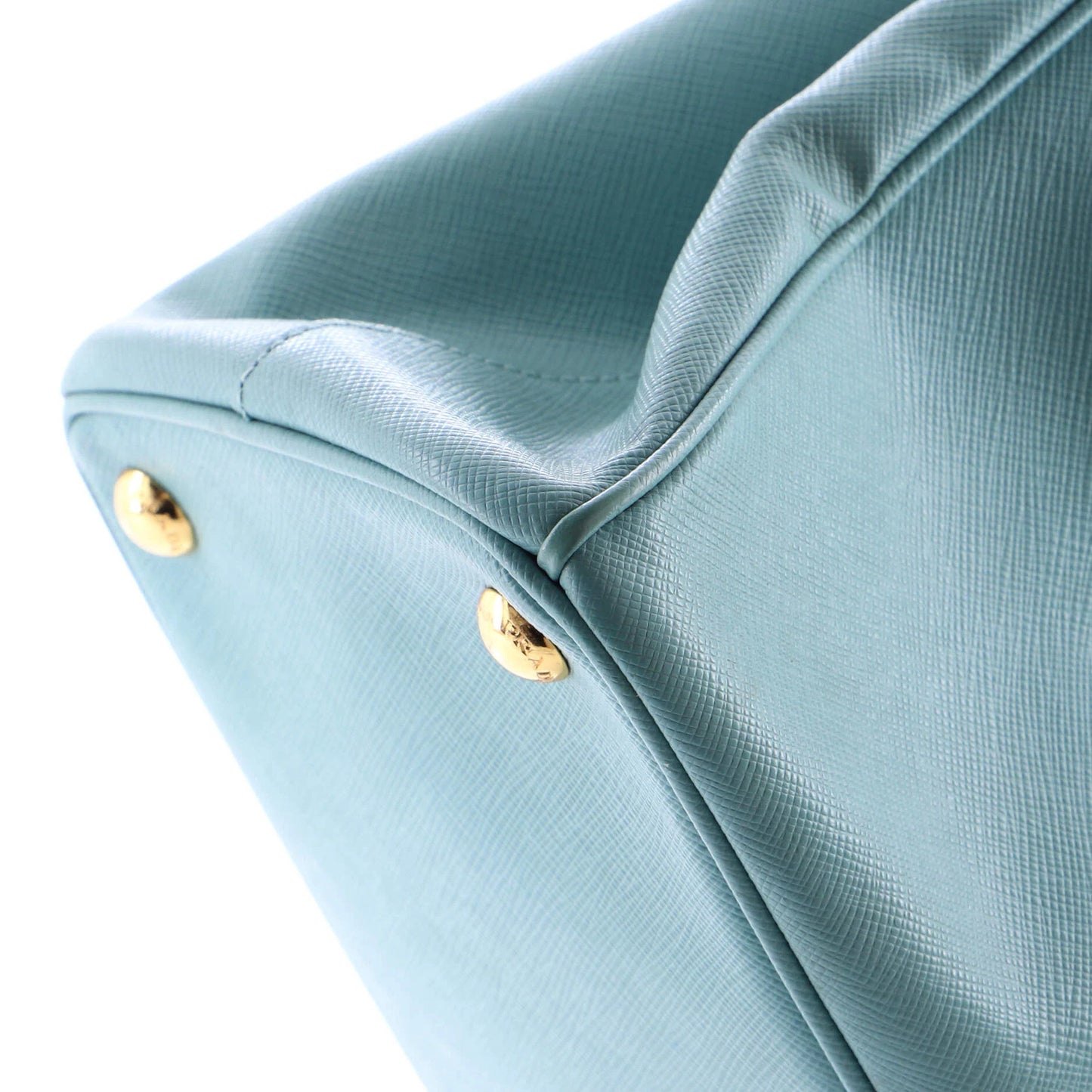 Prada Double Zip Lux Tote Saffiano Leather Small