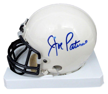 Joe Paterno Autographed Mini Football Helmet Penn