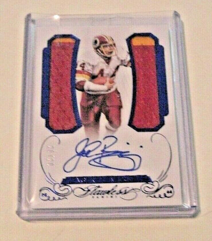 John Riggins 2015 Flawless Sapphire Game Used