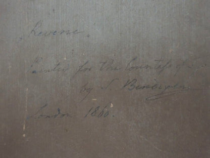 Siegfried Detlev Bendixen Original Oil Painting  Signed 1860 British Realism Art