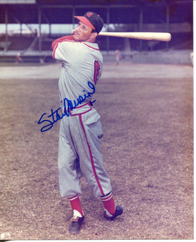Stan Musial Autographed 8X10 Photo