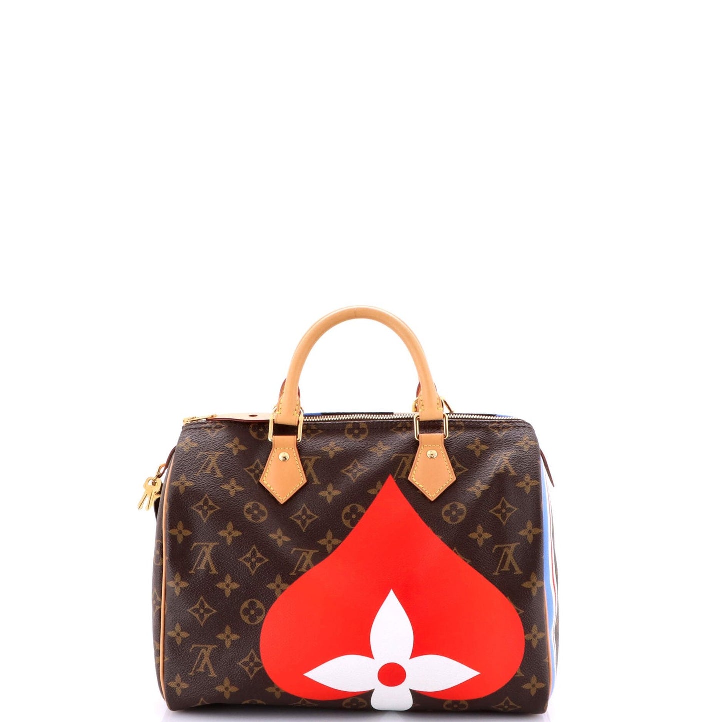 Louis Vuitton Speedy Bandouliere Bag Limited Edition Game On Monogram Canvas 30