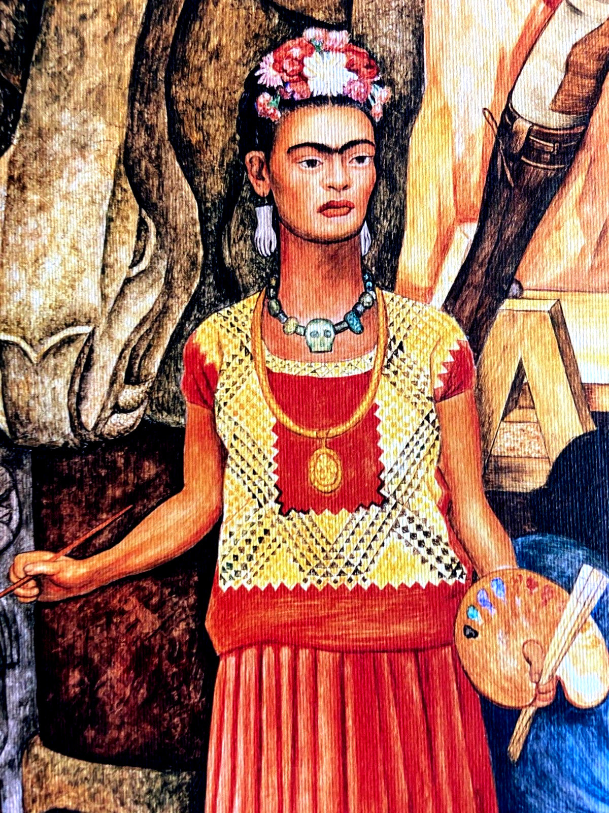 Diego Rivera Lithograph Coa Numbered A Hand