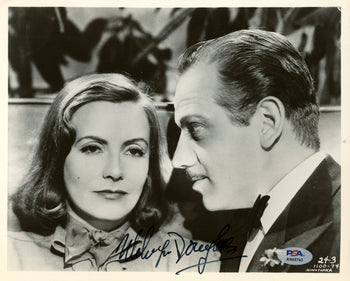 Melvyn Douglas Signed/Autographed 8X10 B/W Photo