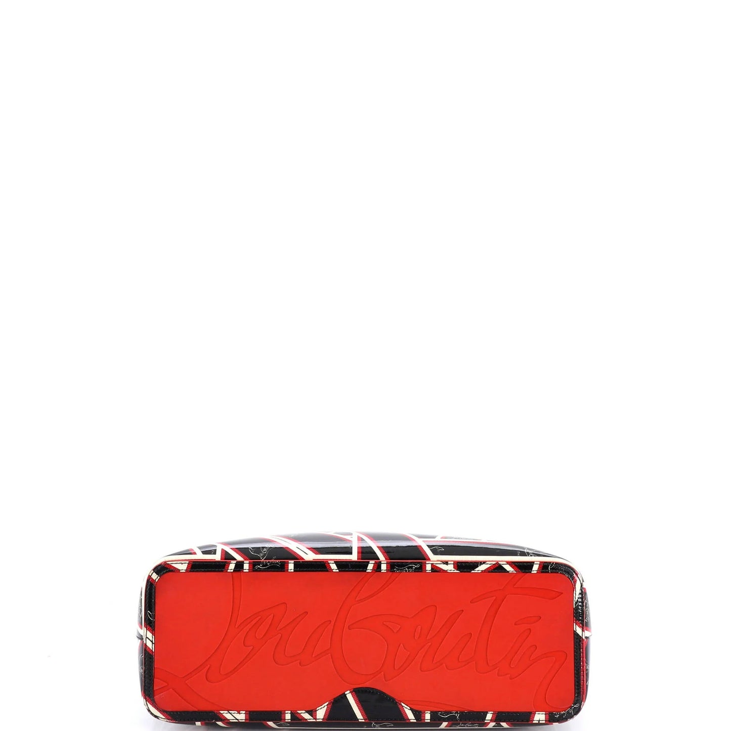 Christian Louboutin Cabata East West Tote Printed Patent Large