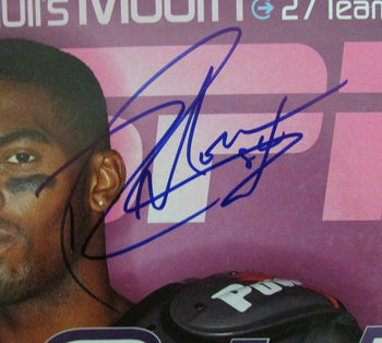 Randy Moss Hof Autographed 1998 Espn Magazine  Minnesota Vikings Jsa