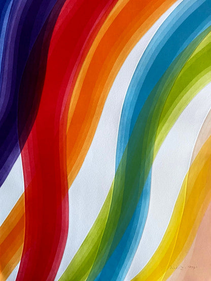 Piero Dorazio Etching Hand Signed Numbered - Achille Perilli