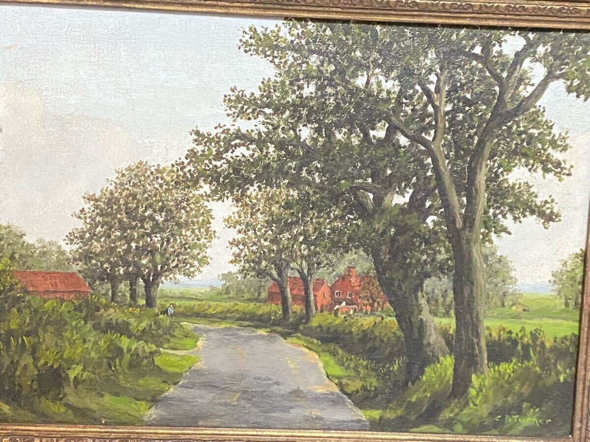 C. B. Turner (British) Original Oil Painting Landscape Signed Framed