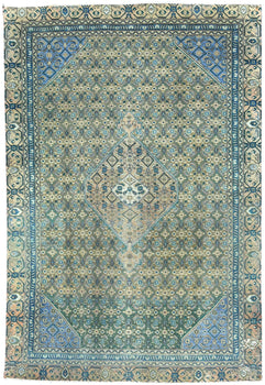 6X9 Ft Semi-Antique Distressed Vintage Oriental
