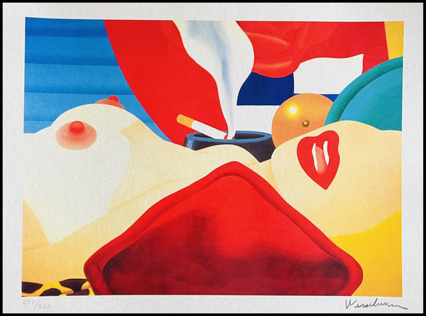 1 Tom Wesselmann Lithograph Handmade Op Numbered