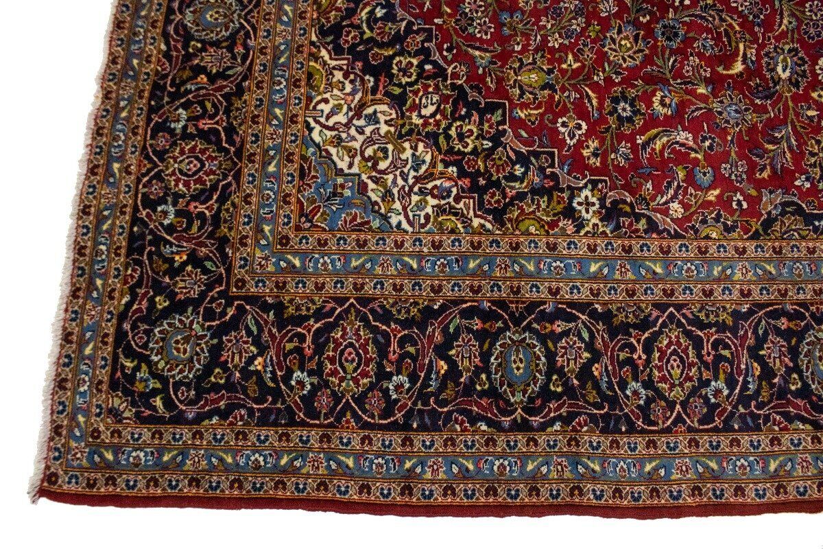 Large Hand-Knotted Vintage Oriental Rug