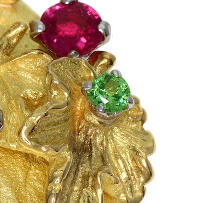 Iwakura Koji   Brooch Girl Color Stone Pendant