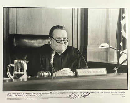 Larry Flynt Autographed 8X10 Celebrity Photo (Jsa)