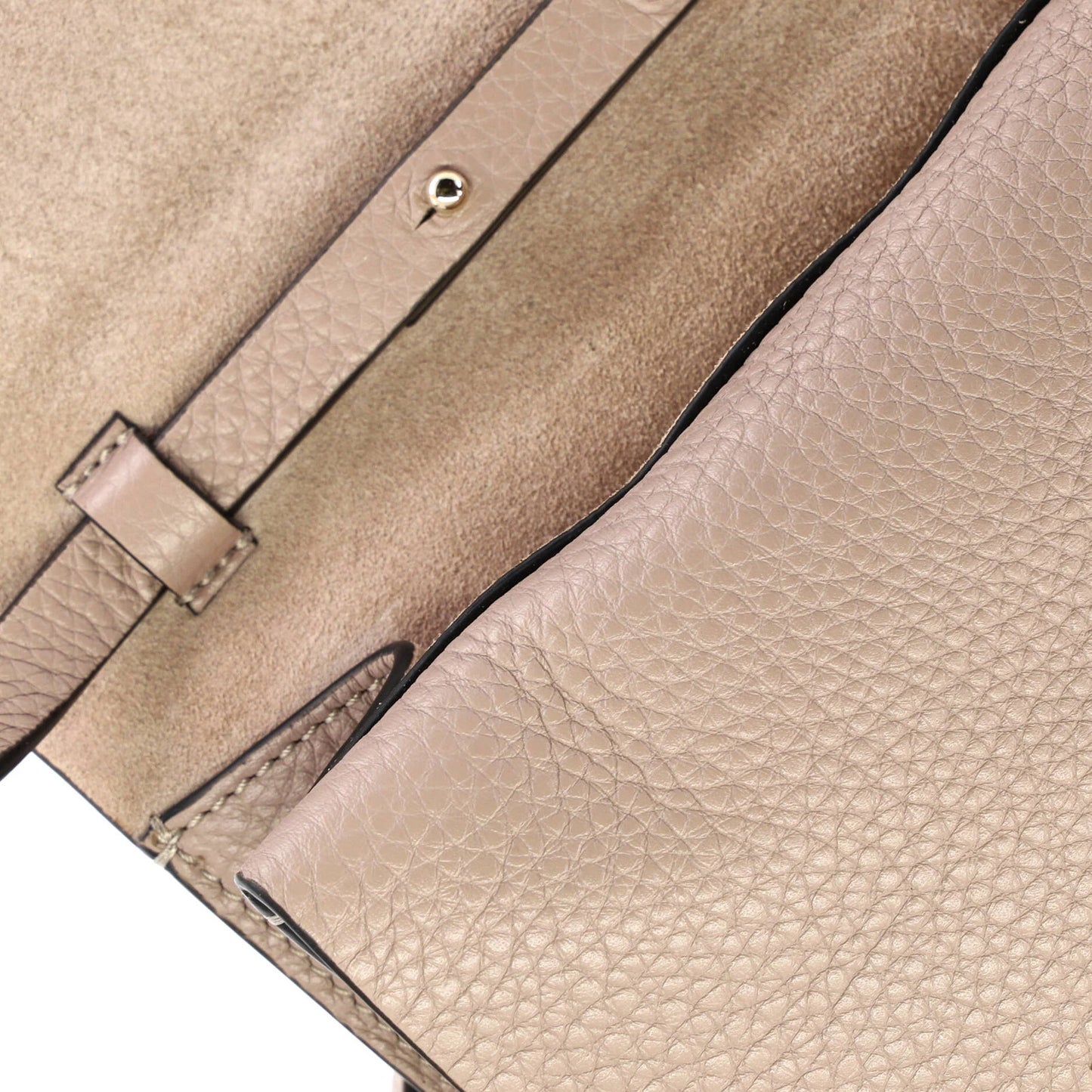 Valentino Garavani Rockstud Flip Lock Double Flap Crossbody Bag Leather Small