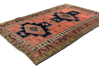Handmade Farmho Boho Tribal Oriental Rug