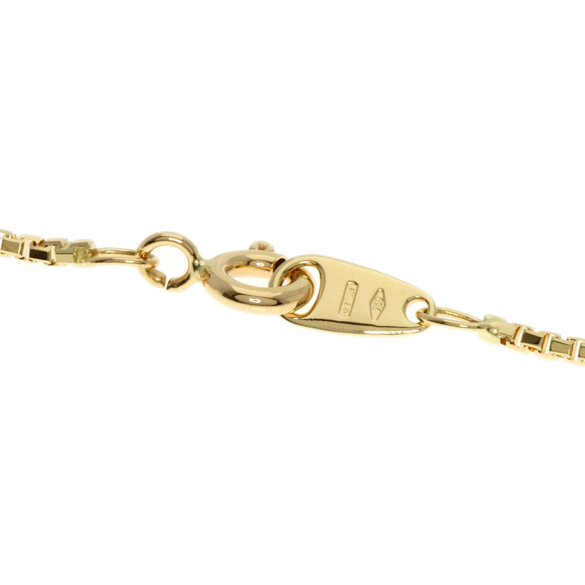 Unoaerre Necklace Chain 15.7" K18 Yellow Gold