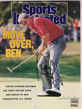 Curtis Strange Signed Sports Illustrated June 26