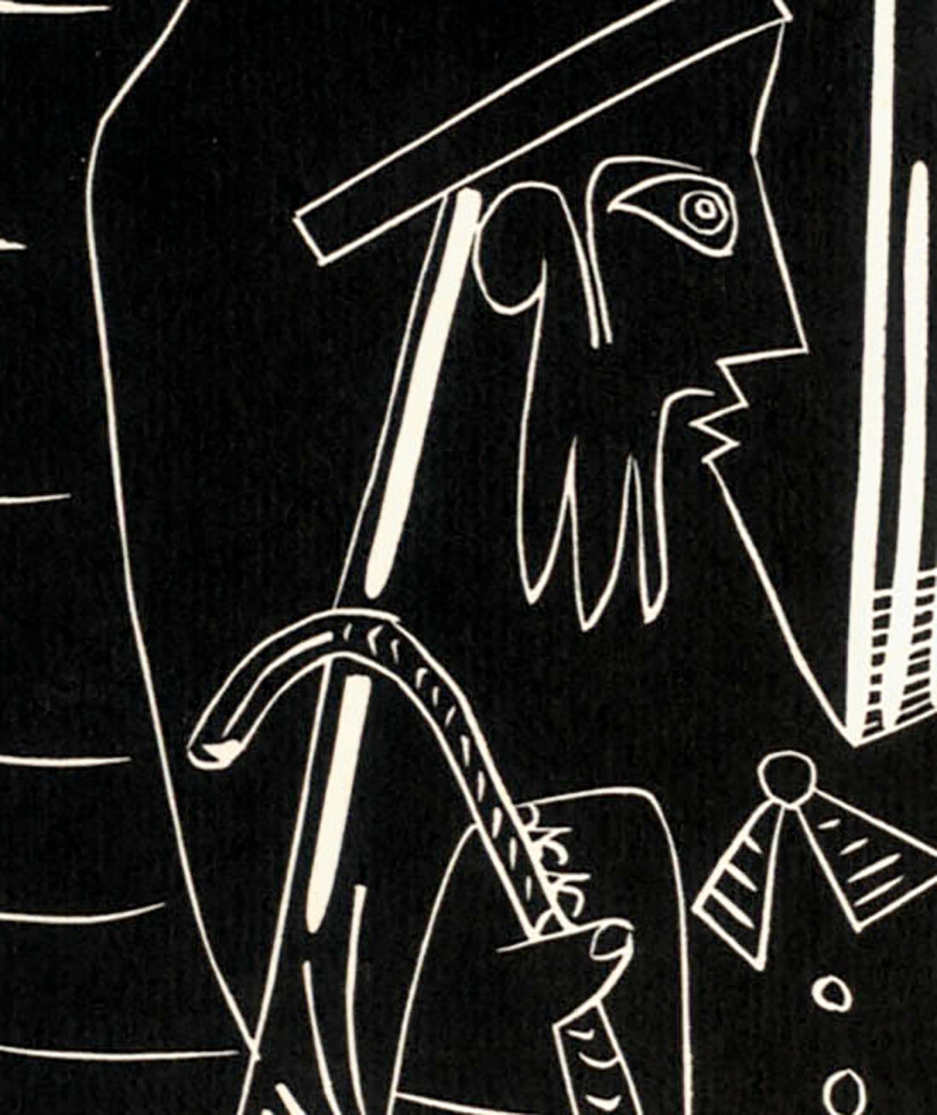 Pablo Picasso Luncheon On The Grass (White) " Lithograph Cubism