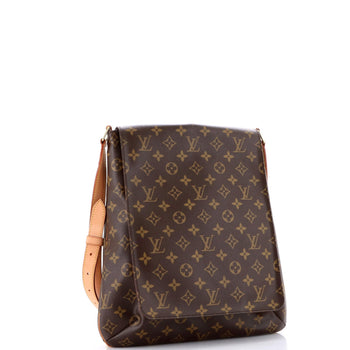 Louis Vuitton Musette Salsa Handbag Monogram Canvas Gm